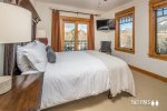 Guest bedroom with amazing morning views